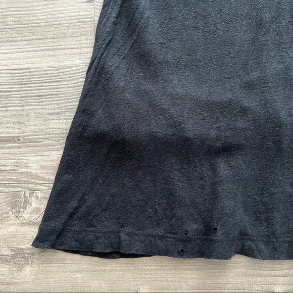 PATTERSON J. KINCAID Dark Gray Black Celeste Lined Maxi Dress - Size Small - Picture 8 of 8